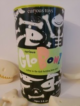 Vintage Curious Toys Glo Bonz 1999 Glow In Dark Building Bones Toy Halloween HTF - $99.98