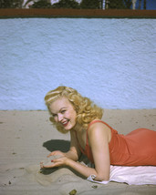June Haver Vintage Swimsuit Pin Up By Pool 8X10 Photo - £7.66 GBP