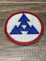 Vintage US Army 3rd Logistical Command Embroidered Patch KG JD - $9.89