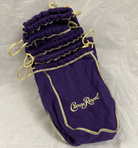 Crown Royal Bags Lot of 5 Five Royale Crafts Quilting Sewing Material Purple - £16.05 GBP