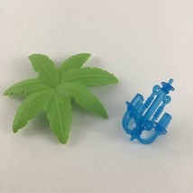 Barbie Doll Glam Pool Replacement Parts Palm Tree Top Blue Chandelier Lo... - $16.78