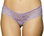 THONG PANTY STRETCH LACE STRAPPY BACK COLOR LILAC SIZE XL 16-18 - £7.98 GBP