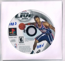 EA Sports NBA Live 2002 Video Game Sony PlayStation 1 disc Only - $19.40