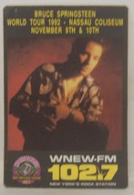 BRUCE SPRINGSTEEN - VINTAGE ORIGINAL TOUR CONCERT CLOTH BACKSTAGE PASS - £7.98 GBP