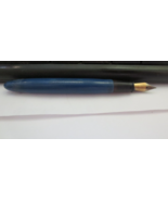 Sheaffer 14K Gold Nib #5 Feather Touch Fountain Pen USA made NO CAP dark... - £14.56 GBP