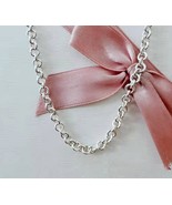 925 Sterling Silver Thick Cable Chain Necklace Chain Length 45CM Adjusta... - $51.86 CAD