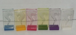 2008 Hasbro Clue Replacement set of 6 Markers Question Marks Tokens Movers Only - £3.85 GBP