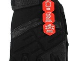 1 Pair Grease Monkey Gel Pro Leather Hybrid Breathable Large Black Gloves - £21.88 GBP