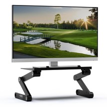 WorkEZ Monitor Stand for Desk - Single Monitor Mount Height Adjustable M... - £62.92 GBP