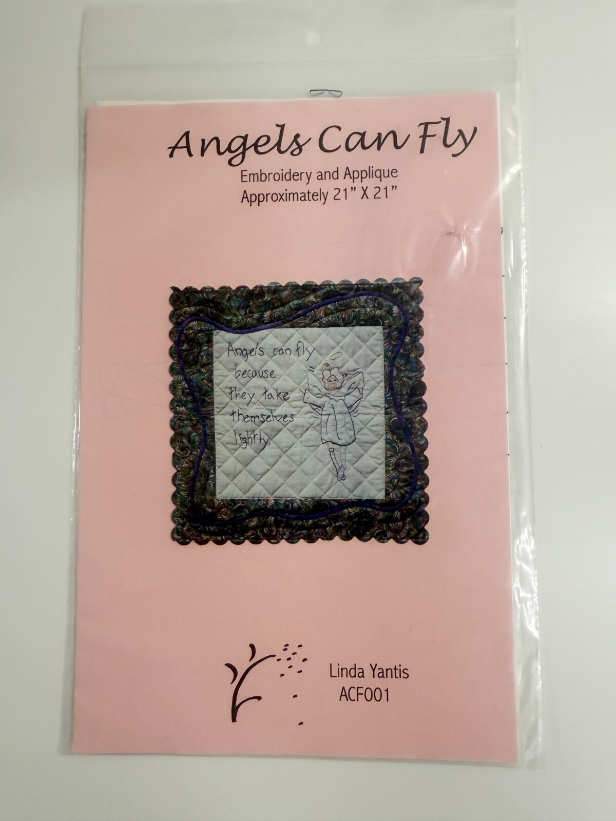 Angels Can Fly Pattern by Linda YAntis ACF001 - $10.88