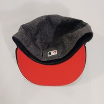 MLB San Francisco Giant Men's Wool Blend Back Fitted Gray Baseball Cap Hat image 9