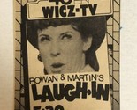 Rowan And Martin’s Laugh In  Vintage Tv Guide Print Ad Lily Thomlin TPA25 - $5.93