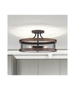 Warehouse of Tiffany CD018-4IW 18.1 in. Cody 16-Light Indoor Semi-Flush ... - $3,055.30 MXN