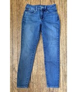 NYDJ Not Your Daughters Jeans Clarissa Ankle Size 0 Blue Whisker Wash US... - $14.85