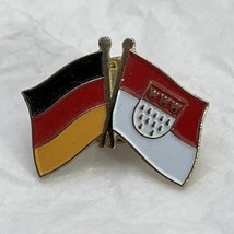 Germany German Flag Patriotic Country Enamel Lapel Hat Pin Pinback - £4.73 GBP