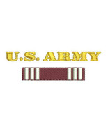 US ARMY Good Conduct Ribbon design Army Military Embroidered Polo Shirt - $604.43 MXN+