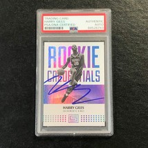 2017-18 Panini Status Rookie Credentials #24 HARRY GILES Signed Card AUTO  PSA S - £55.94 GBP