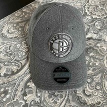 New Era Black Label Brooklyn NY Nets 9Twenty Adjustable Hat Wool Blend - £19.32 GBP