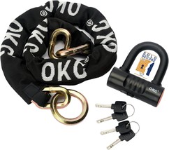 This Is A Heavy Duty, Thick Lock Chain Chain Lock For Motorcycles That H... - £122.13 GBP