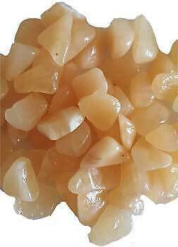 1 Lb Orange Calcite Tumbled Stones - $28.79