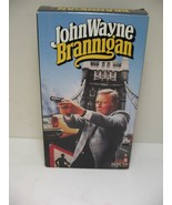 John Wayne Brannigan VHS M201770 Hi-Fi Dolby System Linear Tracks VERY G... - $85.47 MXN