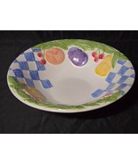 PFALTZGRAFF 10.75&quot; Large Bowl HOPSCOTCH FRUIT Vegetable Fruit Salad Serv... - €18,77 EUR