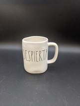 Rae Dunn “DESPIERTA” (Awake Alert) Mug by Magenta 216 ~ 16 Ounces ~ 4- 3/4&quot; Tall - £9.12 GBP