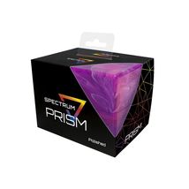 1 BCW Charoite Purple Polished Marbled Prism Deck Case - $11.93