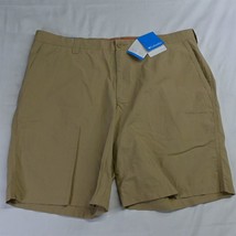 NEW Columbia 40 x 10&quot; Khaki 1491953 Washed Out Chino Shorts - £23.51 GBP