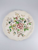 Royal Doulton Monmouth bread and butter plate  ivory flowers scalloped rim - £9.80 GBP