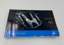 2004 Honda Accord Sedan Owners Manual OEM I04B38055 - $35.99