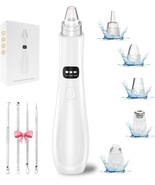 Blackhead Remover Pore Vacuum,5 Suction Power,5 Probes,USB Rechargeable - £11.93 GBP