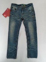 M.H.L. More Happy Long Sz 27&quot; Waist Women&#39;s Distressed Blue Denim Jeans Bootcut - £15.09 GBP