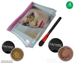 ITAY Mineral Flawless Foundation MF5 Dulce de Leche+Bronzer+Brush+Cosmet... - $49.99