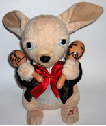 Cuddle Barn Plush Animated Chuey Bamba Dog ~ Plays "La Bamba" with Maracas ~ - $33.00