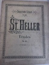 St Heller Etudes Op 45 Collection Litolff No 448 sheet music - £29.25 GBP