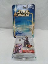 *Damaged Box* Star Wars Attack Of The Clones Zam Wesell Bounty Hunter Ac... - $24.05
