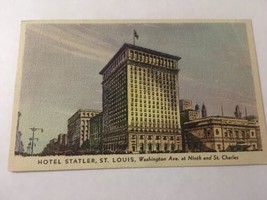 Vintage Postcard Posted 1947 Hotel Statler St Louis MO - £1.88 GBP