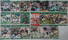 1990 Pro Set Series 1 &amp; 2 Update New York Jets Team Set 20 Football Cards - £3.92 GBP