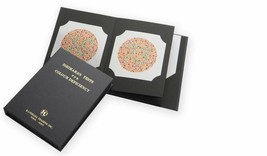 Livres de tableaux de test Shihara pour déficit de couleur, 38 plaques - £20.42 GBP