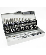 32pc Professional Metric Split Tap &amp; Die Set Hand Taps Wrench Dies M3-M12 - $51.29 CAD