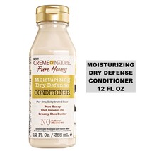 Creme Of Nature Pure Honey Moisturizing Dry Defense Conditioner 12 Fl Oz. - £4.85 GBP