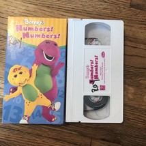 Barney - Numbers, Numbers (VHS, 2003) • Kids VCR Tape - £3.28 GBP