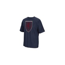 Adidas Homme Véritable Sel Lake Clair Dessus Climalite T-Shirt - Bleu, S - $19.78