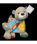 Carter&#39;s ABC Plush Book Bear Cub Crinkle Fabric Rattle Baby Infant Toy TAG  - €24,98 EUR