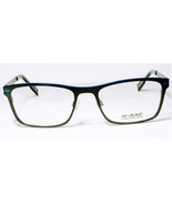 X-IDE NEUTRONE C1 Eyeglasses Women&#39;s Square Titanium Frame Black w/ Blue... - $134.25 CAD