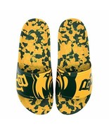 Baylor Bears NCAA Men&#39;s HYPE Slyder Slide Sandals Green / Gold Size 11 - £31.56 GBP