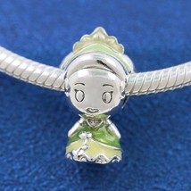 2021 Autumn Release Sterling Silver Disney Princess Tiana And The Frog Charm  - £13.91 GBP