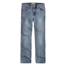 Levi's 505 Boys’ Regular Fit Faded Denim Blue Jeans, Size: 10 Regular, 25 X 25 - $18.50