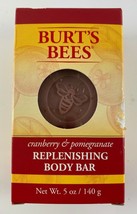 Burt’s Bees Replenishing Body Bar Cranberry And Pomegranate 5 oz FREE SHIPPING - £15.54 GBP